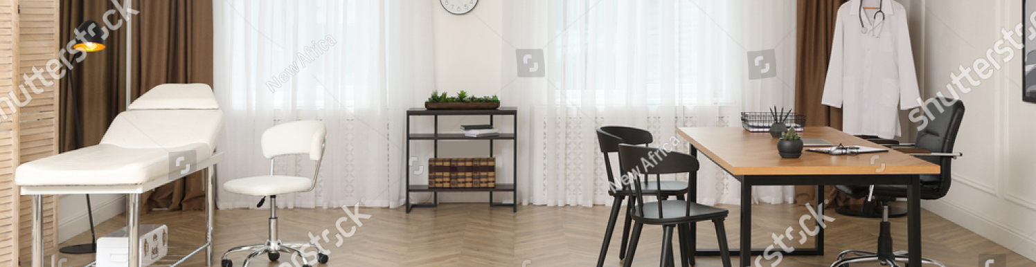 stock photo modern medical office